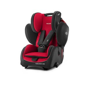 صندلی ماشین مشکی-قرمز ریکارو مدل RECARO YOUNG SPORT