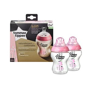 شيشه شیر 260ميل دو عددي تامی تیپی TOMMEE TIPPEE 