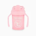لیوان آموزشی دسته دار 230 میل توییست شیک Twistshake رنگ پاستل صورتی