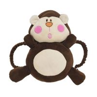 محافظ سر کودک عروسکی میمون
