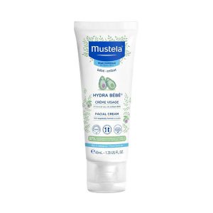 کرم هیدرا ب ب صورت موستلا mustela