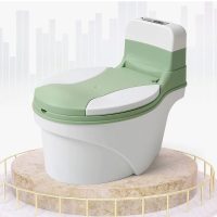 لگن آموزشی طرح توالت فرنگی سبز Baby Yuga مدل 183