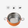 ست 5 تکه ظرف غذا استیل کودک رووکو Rovco