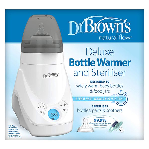 گرم کننده و استریلایزر برقی شیشه شیر دکتر براون Drbrowns
