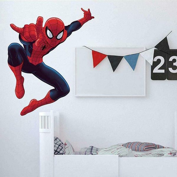 استیکر دیوار اتاق کودک RoomMates مدل Spiderman
