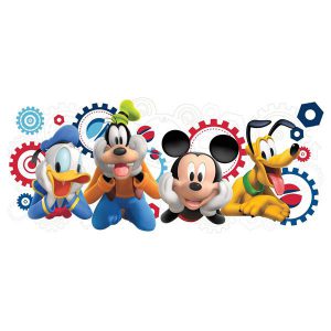 استیکر دیوار اتاق کودک RoomMates مدل Mickey mouse caper