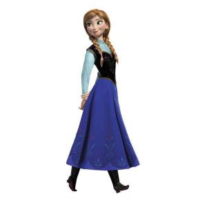 استیکر دیوار اتاق کودک RoomMates مدل Frozen Anna