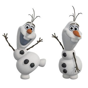 استیکر دیوار اتاق کودک RoomMates مدل Frozen Olaf