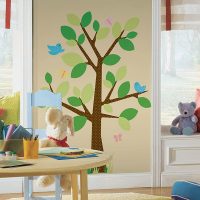 استیکر دیوار اتاق کودک RoomMates مدل Dotted Tree
