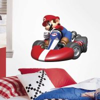 استیکر دیوار اتاق کودک RoomMates مدل Mario Kart