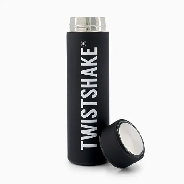 فلاسک سرد و گرم 420 میل مشکی تویست شیک Twistshake