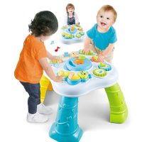 اسباب بازی میز بازی آموزشی موزیکال آبی Baby learning table