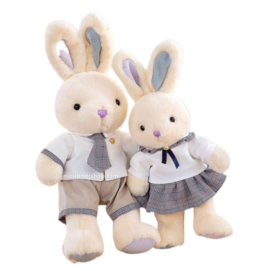 عروسک خرگوش دختر و پسر کرواتی