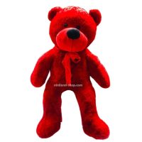 عروسک خرس قرمز ایستاده