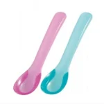 قاشق حرارتی دو عددی آبی و صورتی بی بی سیل babisil