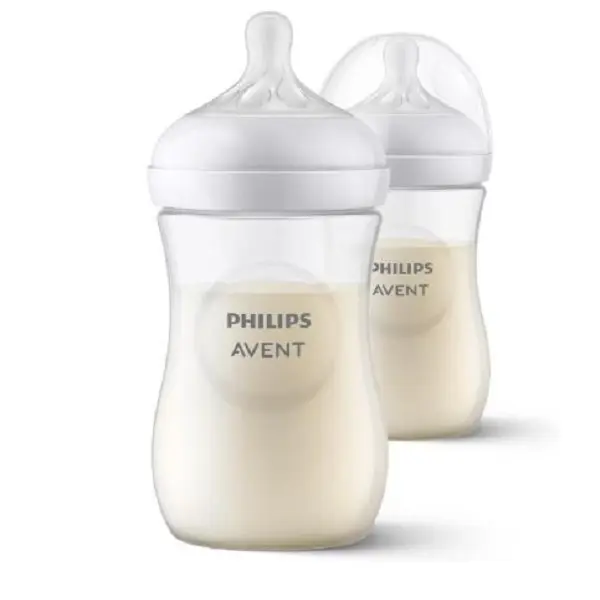 شیشه شیر نچرال 260میل ریسپانس اونت دو عددی Philips Avent scy903/02