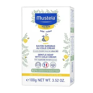 صابون موستلا Cold Cream حجم ۱۰۰ گرمی | مرطوب‌کننده مناسب پوست خشک نوزاد
