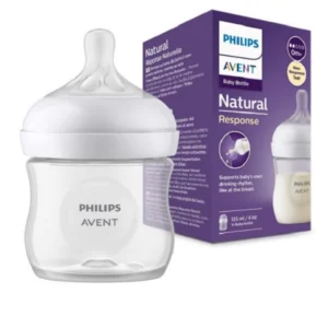 شیشه شیر نچرال 125 میل ریسپانس تک عددی Philips Avent scy900/01