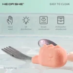 ست قاشق و چنگال هی اور شی HEORSHE