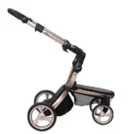 کالسکه میما زاری MIMA Xari Frame ( rose gold ) + Seat ( Champagne)