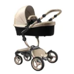 کالسکه میما زاری MIMA Xari Frame ( rose gold ) + Seat ( Champagne)