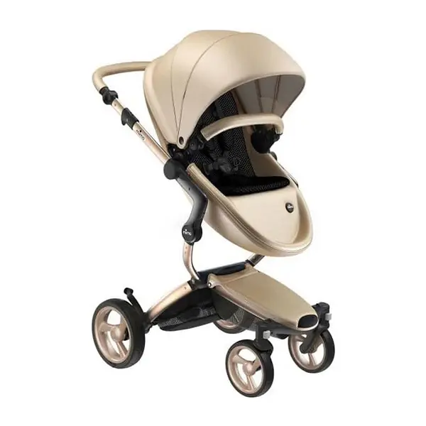 کالسکه میما زاری MIMA Xari Frame ( rose gold ) + Seat ( Champagne)