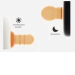 پستانک شب و روز دو عددی هی اور شی 3+ ماه he or she - Image 3