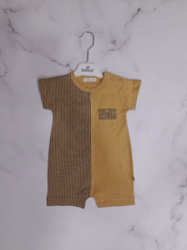 سرهمی زیر دکمه دار آستین کوتاه لئو کینگ leo king - Image 4