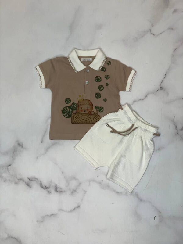 ست تیشرت و شلوارک لئو کینگ leo king - Image 3