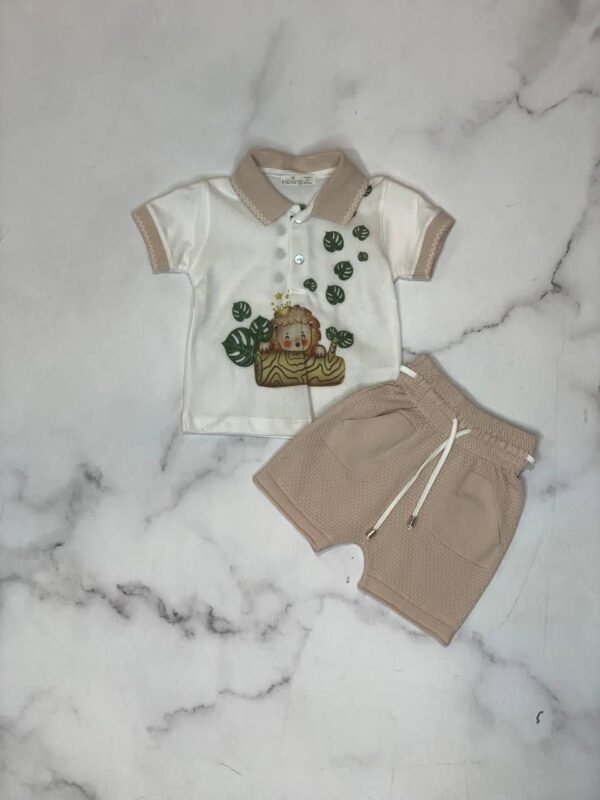 ست تیشرت و شلوارک لئو کینگ leo king - Image 1