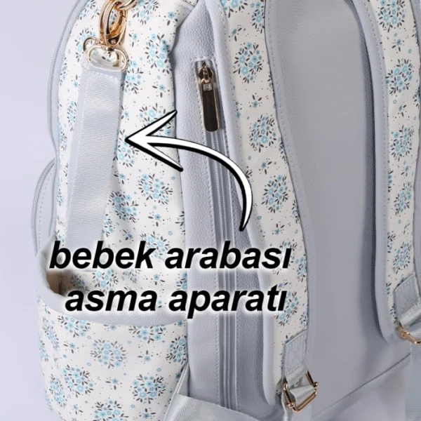 ساک لوازم کوله ای چرم طرحدار M & Y  اورجینال - Image 7