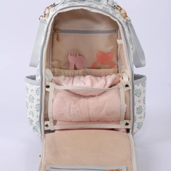 ساک لوازم کوله ای چرم طرحدار M & Y  اورجینال - Image 6