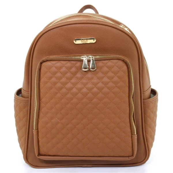 ساک لوازم کوله ای چرم شتری M & Y  اورجینال - Image 1