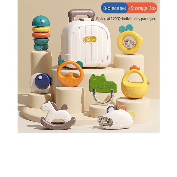 پک جغجغه چمدانی ویوا بی بی راتلز بسته 10 عددی - Image 3