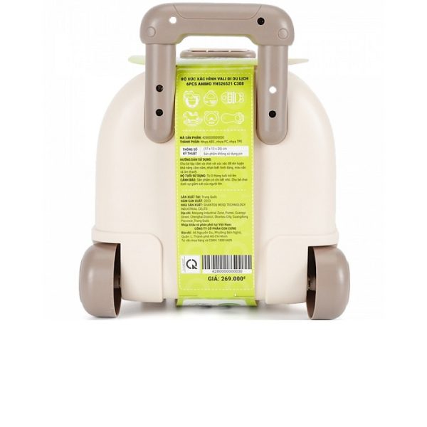 پک جغجغه چمدانی ویوا بی بی راتلز بسته 10 عددی - Image 7